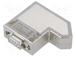 D-Sub; PIN: 9; plug; female; Locking: threaded joint,latch; 50V