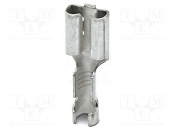 Non-insulated; Body: silver; Tip: flat