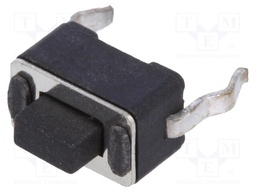 Microswitch TACT; SPST-NO; Pos: 2; 0.05A/12VDC; THT; none; 1.8N