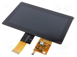 Display: TFT; 7"; 1024x600; Window dimensions: 154.21x85.92mm