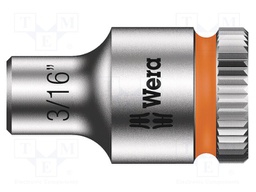 Wrench; hex socket,socket spanner; HEX 3/16"; 1/4"; 23mm