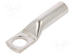 Tip: ring tube; M12; 50mm2; crimped; for cable; straight; tinned