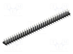 Connector: pin strips; pin header; male; PIN: 64; 2.54mm; SMT; 2x32