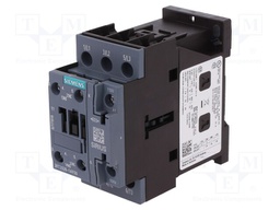 Contactor: 3-pole; NO x3; Auxiliary contacts: NO + NC; 110VAC; 25A