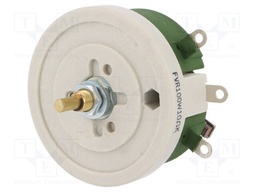 Potentiometer: shaft; single turn; 10Ω; 100W; ±10%; 6mm; wirewound