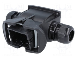 Enclosure: for HAN Modular connectors; Han Eco Modular; size 6B