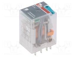 Relay: electromagnetic; 3PDT; Ucoil: 24VDC; 10A; max.250VAC