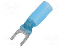 Tip: fork; M5; 1.5÷2.5mm2; crimped; for cable; insulated; blue