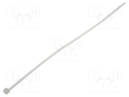 Cable tie; L: 300mm; W: 4.7mm; polyamide; 355N; natural; Ømax: 85mm