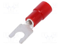 Fork terminal; M3,5; Ø: 3.7mm; 0.3÷1.65mm2; crimped; for cable