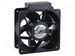 Fan: AC; axial; 230VAC; 180x180x90mm; 663m3/h; 54dBA; ball bearing