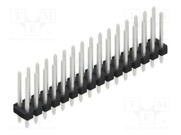 Connector: pin strips; pin header; male; PIN: 32; 2.54mm; THT; 2x16