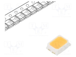 LED; SMD; PLCC2,2216; white warm; 4÷8lm; 2830-3040K; 95; 120°; 20mA