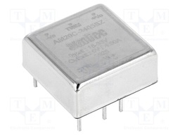 Converter: DC/DC; 20W; Uin: 18÷36V; 5VDC; Iout: 4A; 1"x1"; 18g