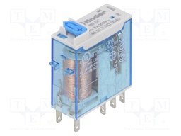 Relay: electromagnetic; DPDT; Ucoil: 12VDC; 8A/250VAC; 8A/30VDC