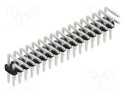 Connector: pin strips; pin header; male; PIN: 34; 2mm; THT; 2x17