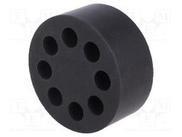 Insert for gland; with metric thread; Size: M50; IP54; Holes no: 8