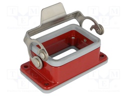 Enclosure: for HDC connectors; 180 °C; size 44.27; hot condition