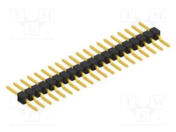 Connector: pin strips; pin header; male; PIN: 20; 2.54mm; SMT; 1x20