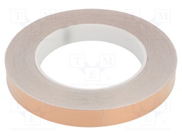 Tape: electrically conductive; V: ESD; L: 33m; W: 15mm; Mat: copper
