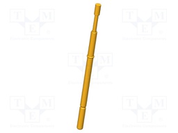 Test needle; Operational spring compression: 4mm; 5A; Ø: 1.5mm