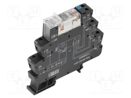 Relay: interface; DPDT; Ucntrl: 12VDC; 8A; DIN; Variant: Relay set