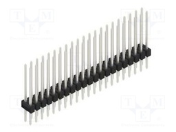 Connector: pin strips; pin header; male; PIN: 42; 2.54mm; THT; 2x21