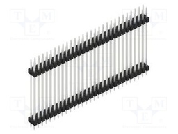 Connector: pin strips; pin header; male; PIN: 58; 2.54mm; THT; 2x29