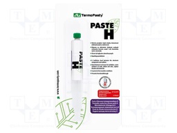 Heat transfer paste; white; silicon based; 25g
