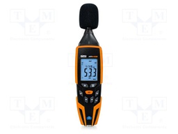 Data logger; sound level; IP40; Display: LCD; 260x65x50mm; 0÷40°C