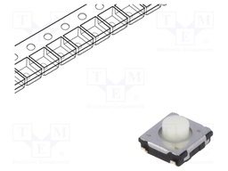 Microswitch TACT; SPST; Pos: 2; 0.02A/15VDC; SMT; none; 1.6N; 3.1mm