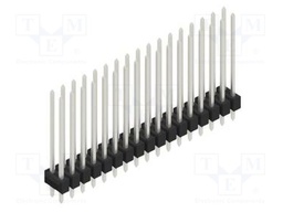 Connector: pin strips; pin header; male; PIN: 34; 2.54mm; THT; 2x17
