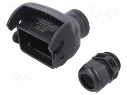 Enclosure: for rectangular connectors; Han Eco B; size 10B; M32