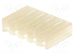 Plug; wire-board; female; KK; 5.08mm; PIN: 5; w/o contacts; straight