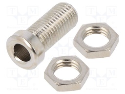 Socket; 4mm banana; 32A; 33VAC; 70VDC; nickel plated; -40÷110°C