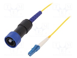 Connector: fiber optic; patchcord; PIN: 1; bayonet; Buccaneer 4000