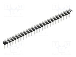 Connector: pin strips; pin header; male; PIN: 25; 2mm; THT; 1x25