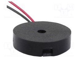 Sound transducer: piezo signaller; cables; 4.8kHz; 11mA; -30÷85°C