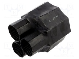 Cable breakout; 170/68mm; black; Diam.after shrinking: 56/28mm