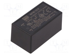 Power supply: switched-mode; modular; 10W; 5VDC; 45.7x25.4x21.5mm