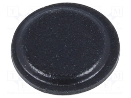 Self-adhesive foot; Ø: 12.7mm; H: 1.6mm