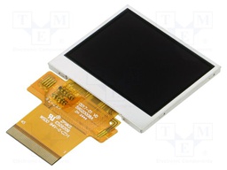 Display: TFT; 2"; 320x240; Illumin: LED; Dim: 46.5x41.65x2.7mm