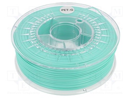 Filament: PET-G; 1.75mm; mint; 220÷250°C; 1kg