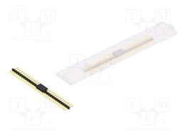 Connector: pin strips; pin header; male; PIN: 32; 2mm; SMT; 1x32