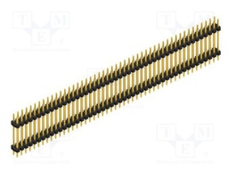 Connector: pin strips; pin header; male; PIN: 96; 2mm; THT; 2x48