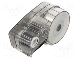 Tape; 12.7mm; 6.4m; grey; Character colour: black; self-adhesive