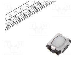 Microswitch TACT; SPST; Pos: 2; SMT; none; 3.5N; 2.9x3.5x1.4mm