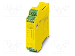 Module: safety relay; 24VDC; for DIN rail mounting; -20÷55°C
