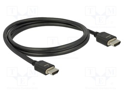 Cable; HDMI plug,both sides; HDMI 2.1,Ultra High Speed; Len: 1m