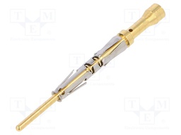 Contact; Size: 20; male; 0.32÷0.5mm2; 22AWG÷20AWG; gold-plated